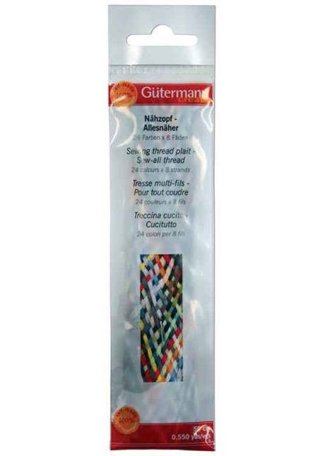 Gutermann sewing thread plait with needle