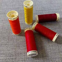 Gutermann Sew-All Red & Yellow Colours