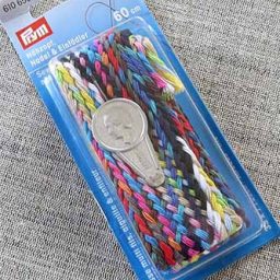 Prym sewing thread plait, needle + threader