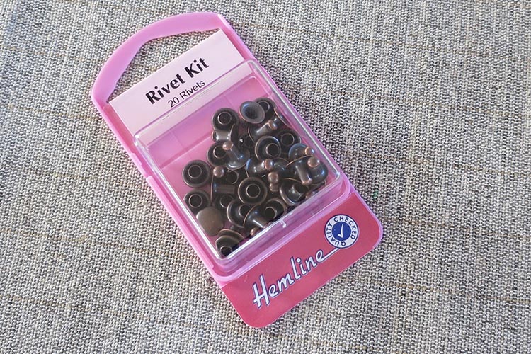 Rivet Kit 7mm Hemline Bronze