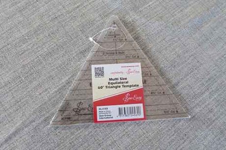 Quilt template: triangle