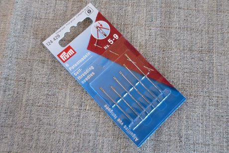 Prym self-theading sewing needles