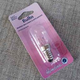 Sewing machine bulb, screw-in, medium