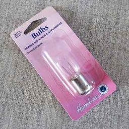 Sewing machine bulb, bayonette, small