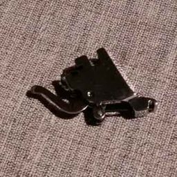 High-shank snap-on presser foot bracket