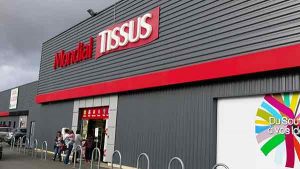 Mondial Tissus, Tarbes. One of a chain of more than 70 stores throughout France. Well worth a visit.