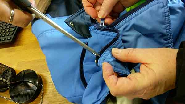 Repair a zipper without replacing it.