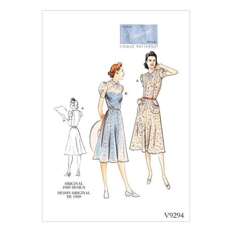 V9294 Misses' Dress