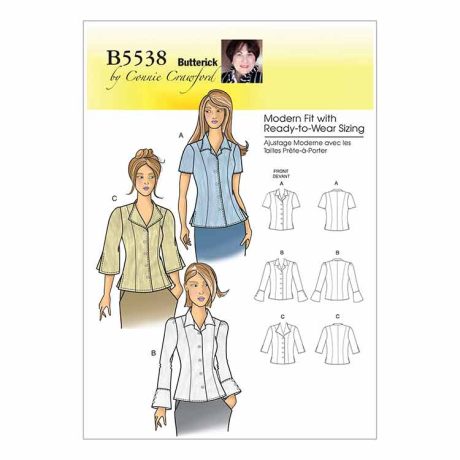 B5538 Misses'/Women's Blouse