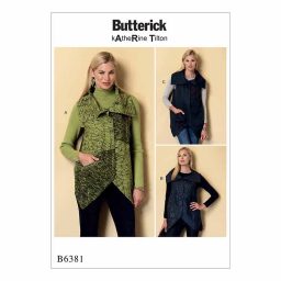 B6381 Misses' vest