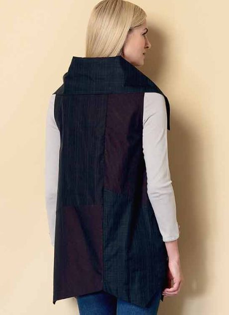 B6381 Misses' vest