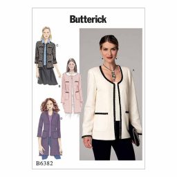 B6382 Misses' jacket
