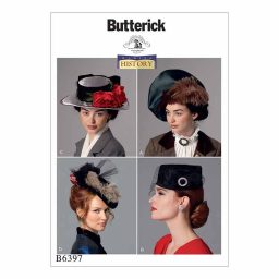 B6397 Vintage-inspired hats