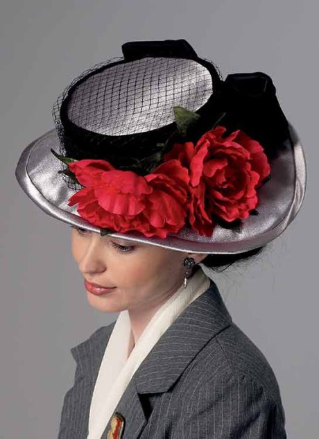 B6397 Vintage-inspired hats