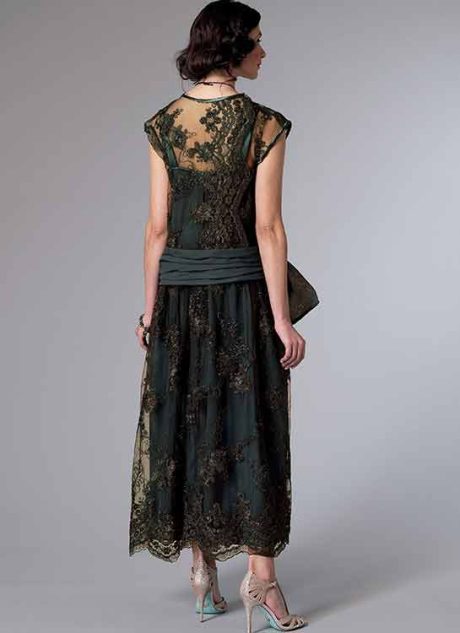 B6399 Misses' 1920's inspired dress