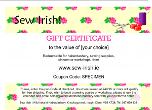 buy a gift certificate