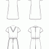 B6600 Misses' Jacket, Top, Dress, Jumpsuit and Pants