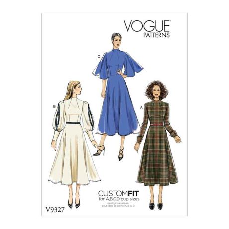 V9327 Misses' Dress
