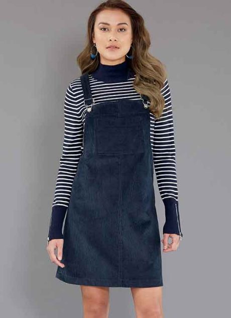 M7831 Misses' Jumpers (Pinafore Dresses)