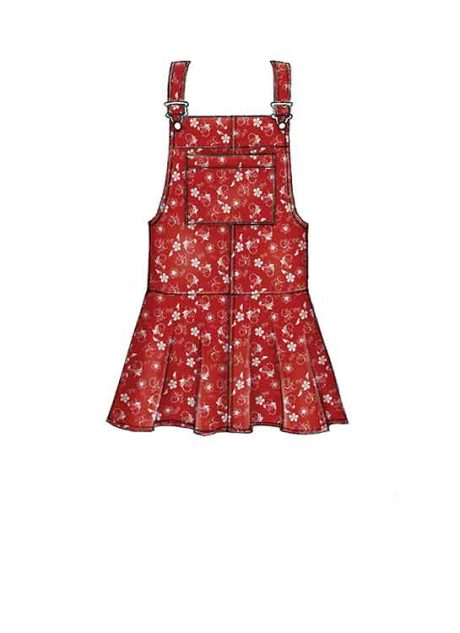 M7831 Misses' Jumpers (Pinafore Dresses)