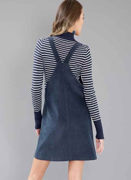 M7831 Misses' Jumpers (Pinafore Dresses)