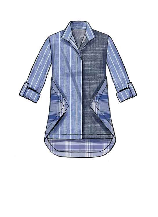 m7842 misses shirts sew irish