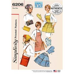 Simplicity 6206 Vintage Gifts and Accessories
