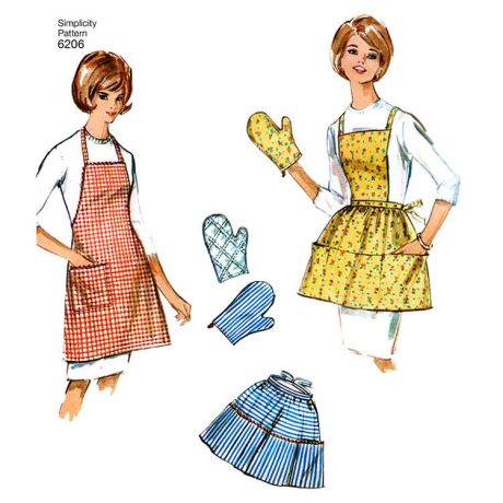 Simplicity 6206 Vintage Gifts and Accessories