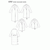 Simplicity 8797 Misses Loose Fitting Lined Coat