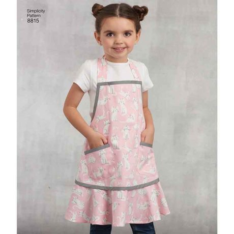 Simplicity 8815 Child's and Misses' Apron