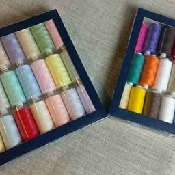 Coats Moon thread, 24 assorted colours