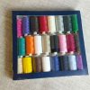 Coats Moon thread, 24 assorted colours