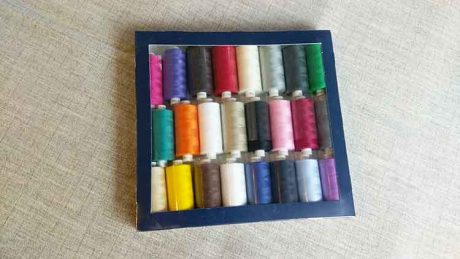 Coats Moon thread, 24 assorted colours