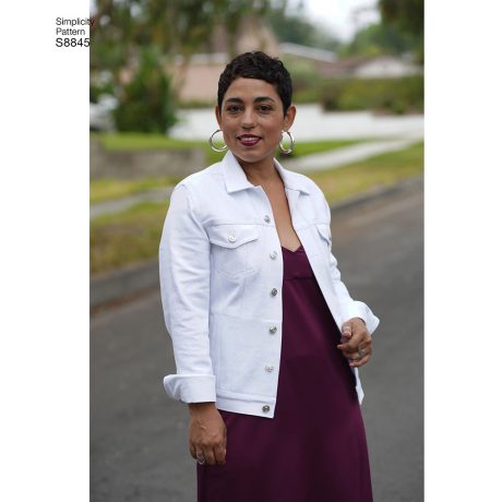 Simplicity 8845 Mimi G Jean Jacket