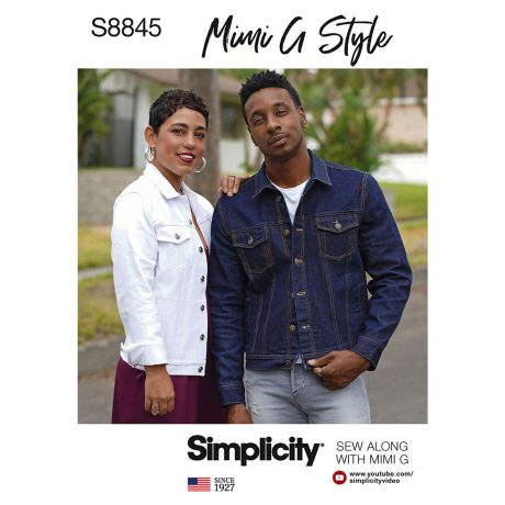 Simplicity 8845 Mimi G Jean Jacket