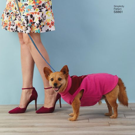 Simplicity 8861 Dog Coats