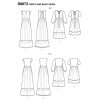 Simplicity S8872 Misses' Pullover Dress