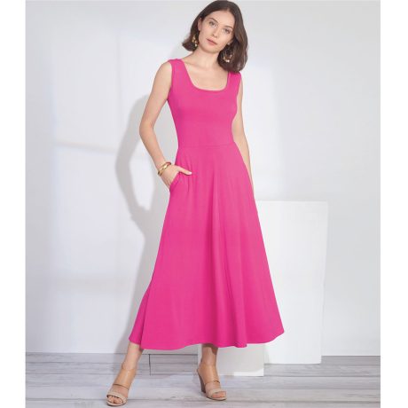 Simplicity 8874 Misses'/Women's Knit Dress