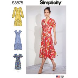 Simplicity 8875 Misses' Dresses
