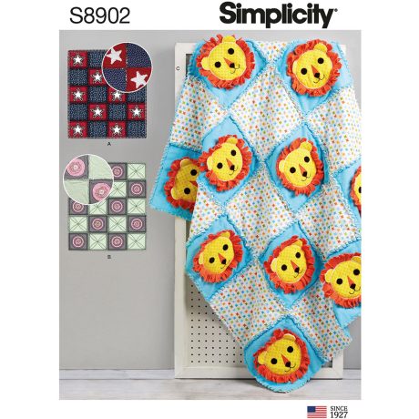 Simplicity 8902 Rag Quilts