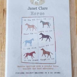 Janet Clare quilt pattern: Horse