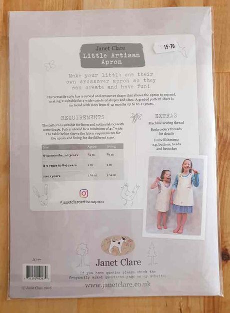 Janet Clare: Little Artisan Apron