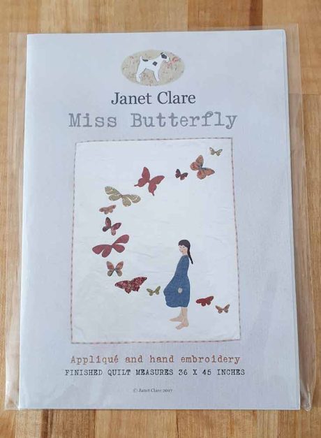 Janet Clare Quilt pattern: Miss Butterfly