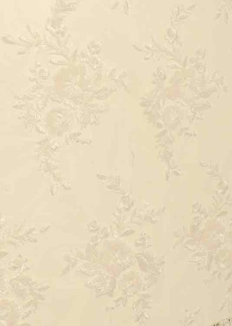 Irridescent embroidered tulle with sequins