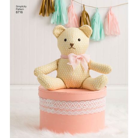 Simplicity 8716, Stuffed Animals