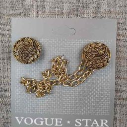Cloak Chain, 130mm (Silver or Gold)