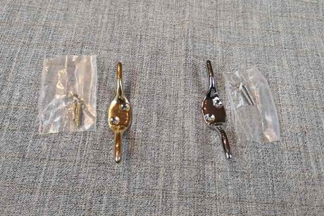 Curtain/blind cleat hooks