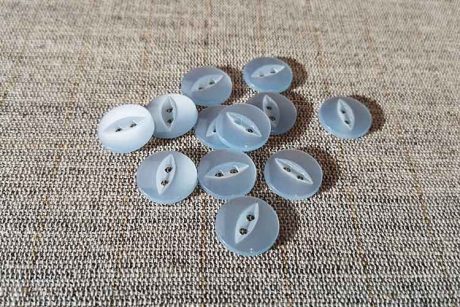 Polyester fisheye buttons (14mm)