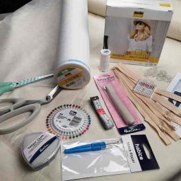 Sewing kit filled with essentials for first year design students at Mallow College