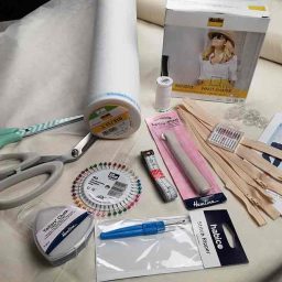 Sewing kit filled with essentials for first year design students at Mallow College